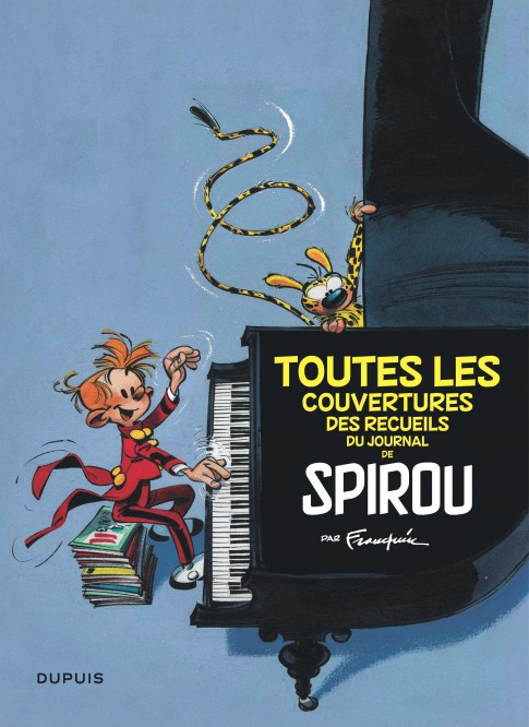 Toutes les couvertures des recueils du Journal de Spirou par Franquin – Toutes les couvertures des recueils du Journal de Spirou par Franquin - couv