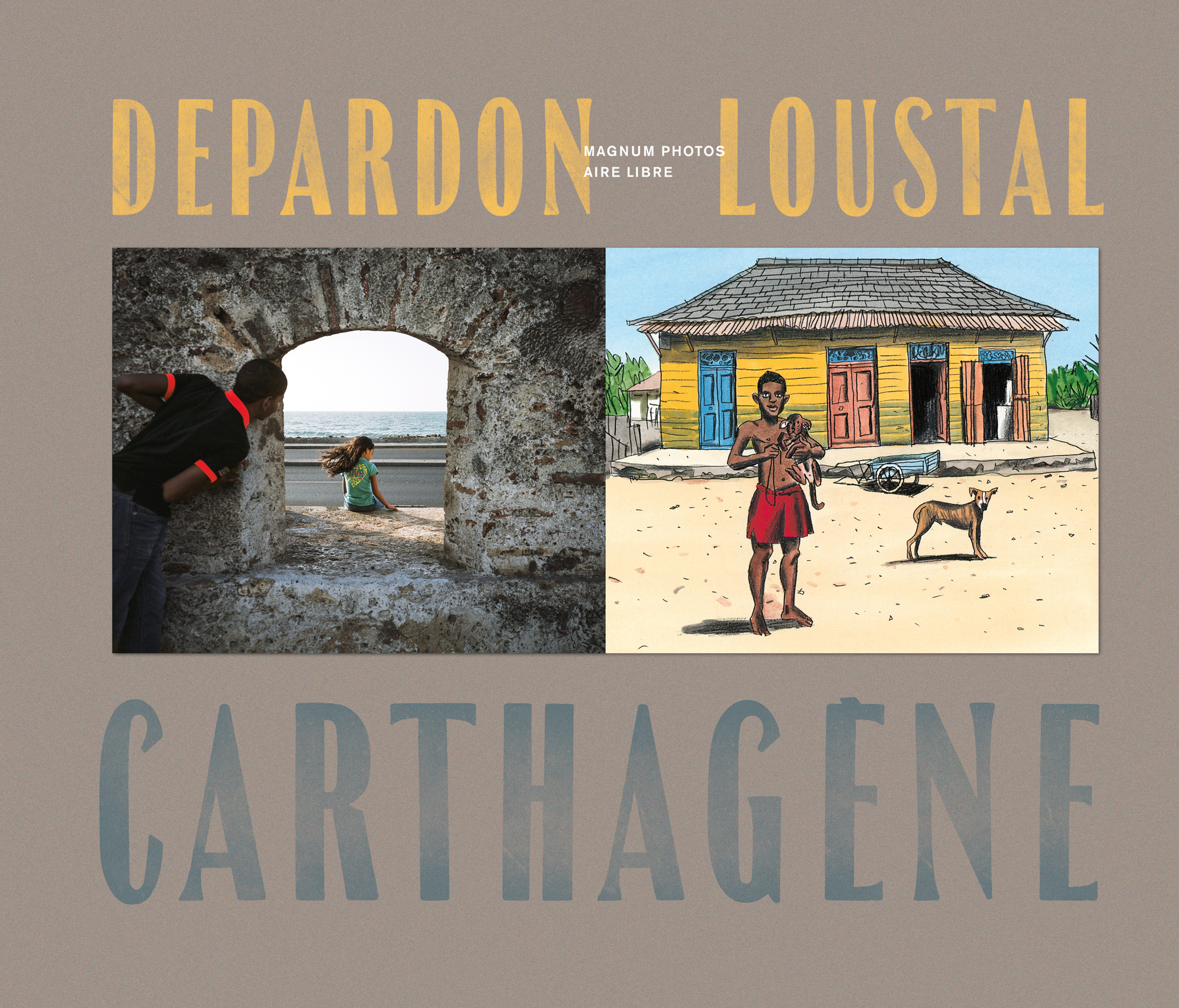 Magnum Photos Beaux Livres – Tome 1 – Depardon, Loustal : Carthagène - couv