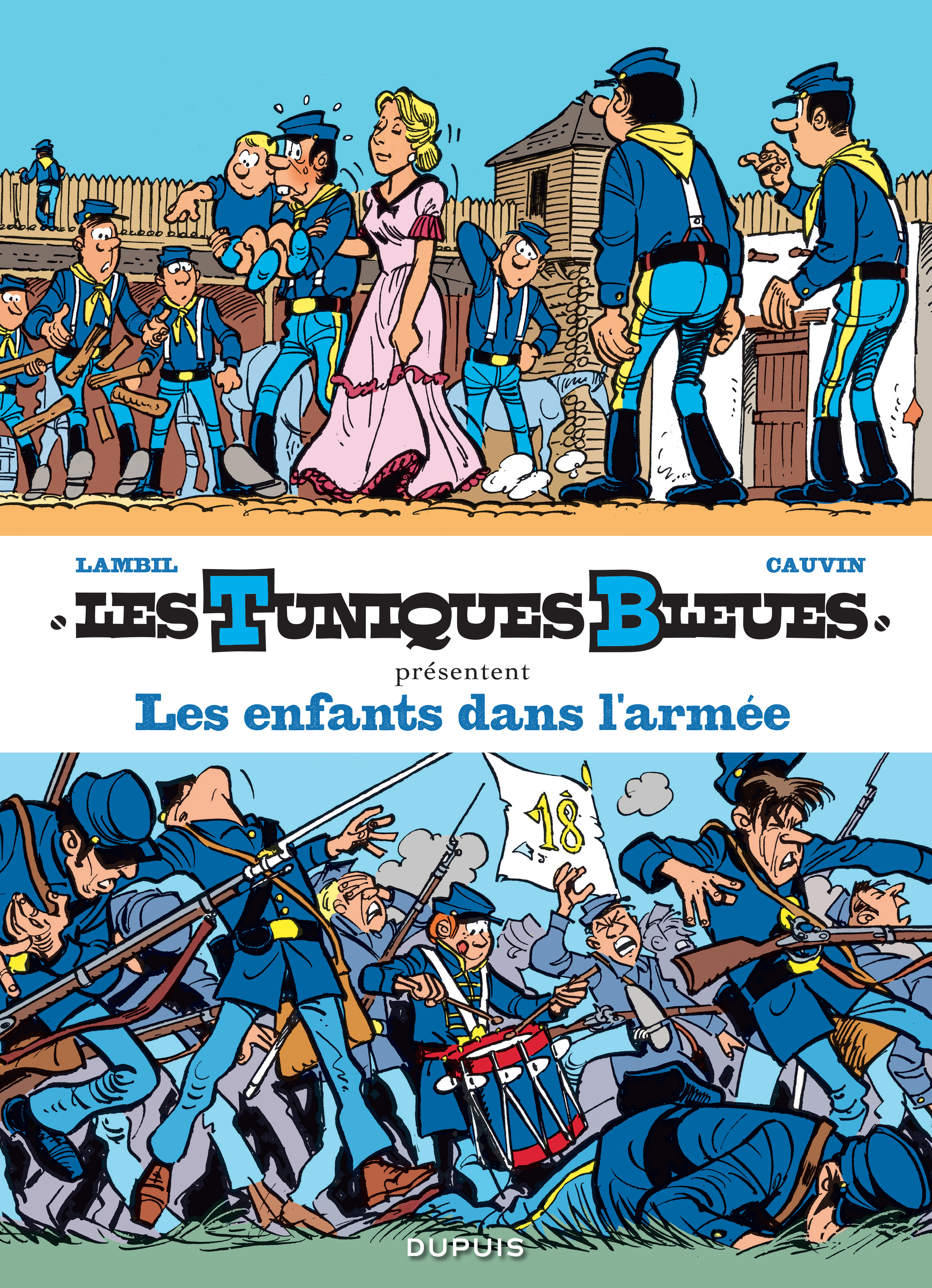 Les Tuniques Bleues présentent – Tome 6 – Les enfants dans l'armée - couv