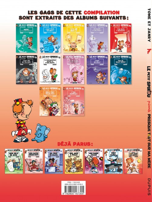 Le Petit Spirou présente... – Tome 7 – Presque tout sur ma mère - 4eme