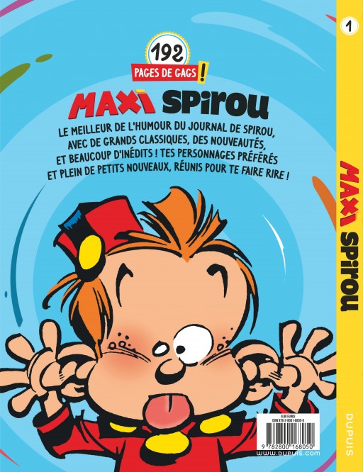 Maxi Spirou – Tome 1 – Spécial humour - 4eme