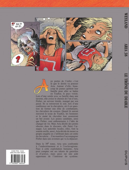 Aria – Tome 38 – Le trône du diable - 4eme