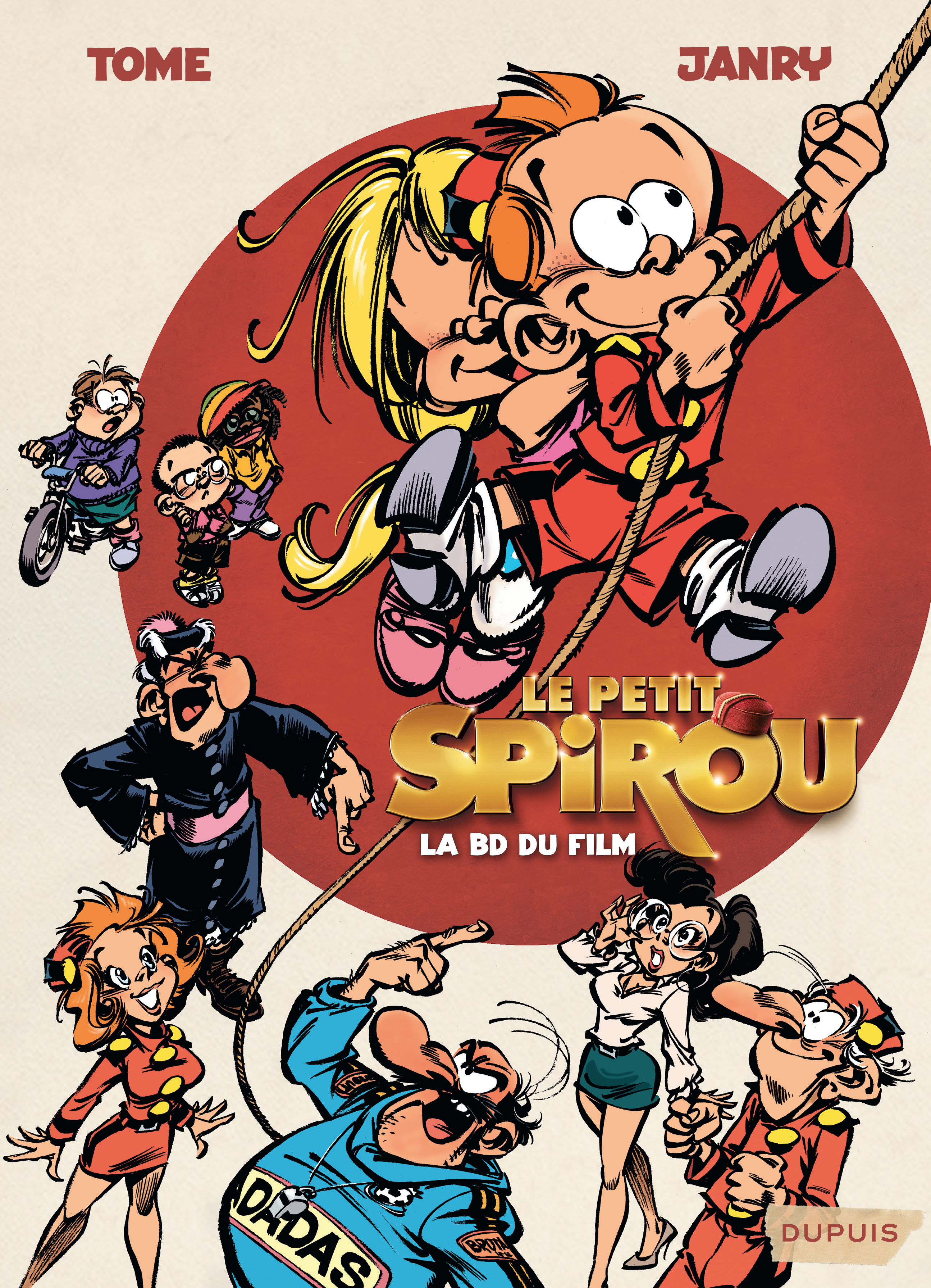 Le Petit Spirou, la BD du film – Le Petit Spirou, la BD du film - couv