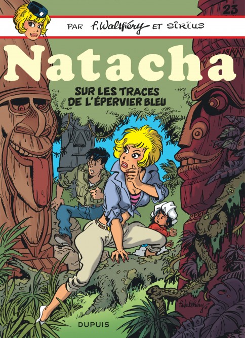 Natacha – Tome 23 – Sur les traces de l'épervier bleu - couv