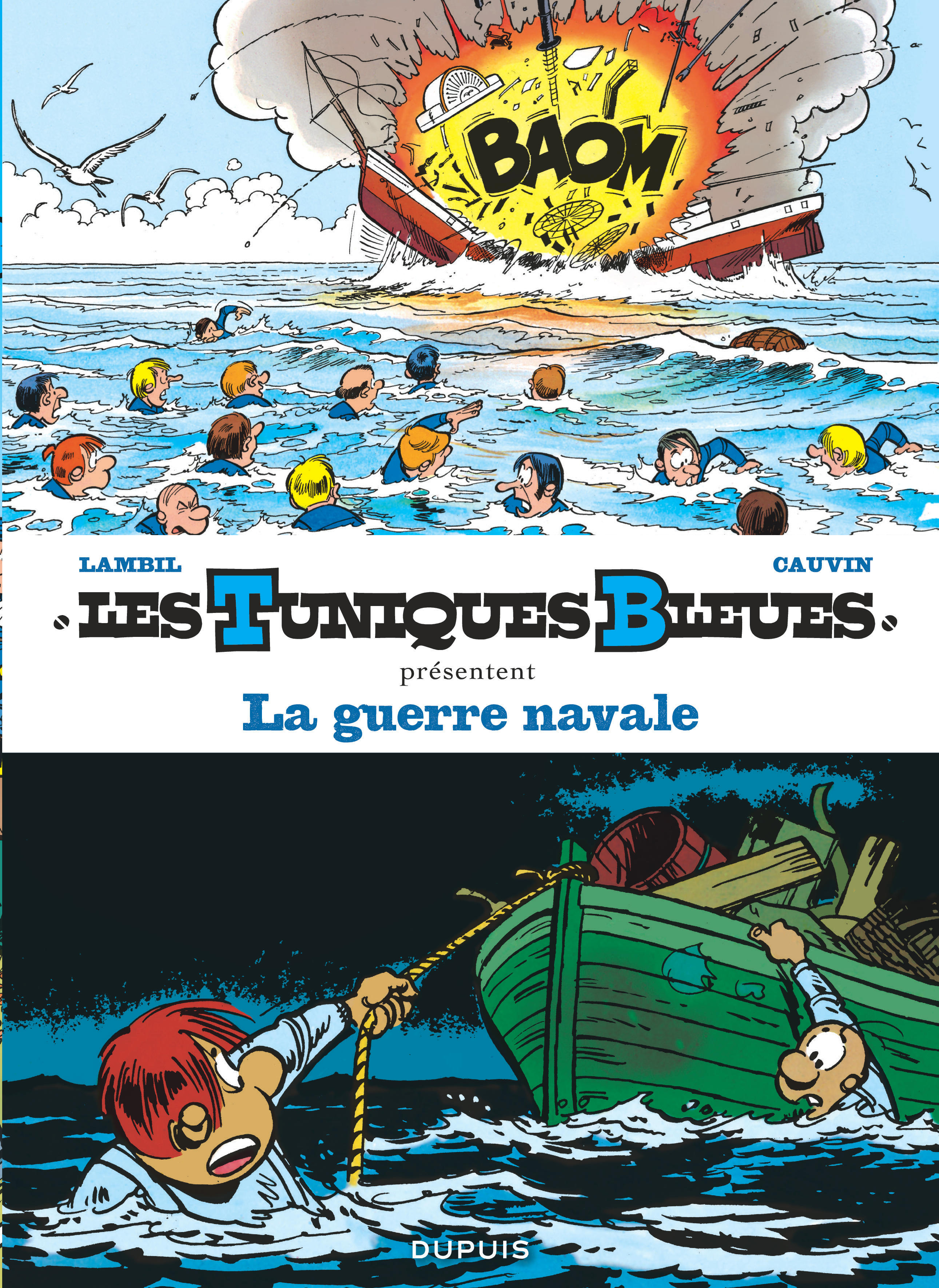 Les Tuniques Bleues présentent – Tome 7 – La guerre navale - couv
