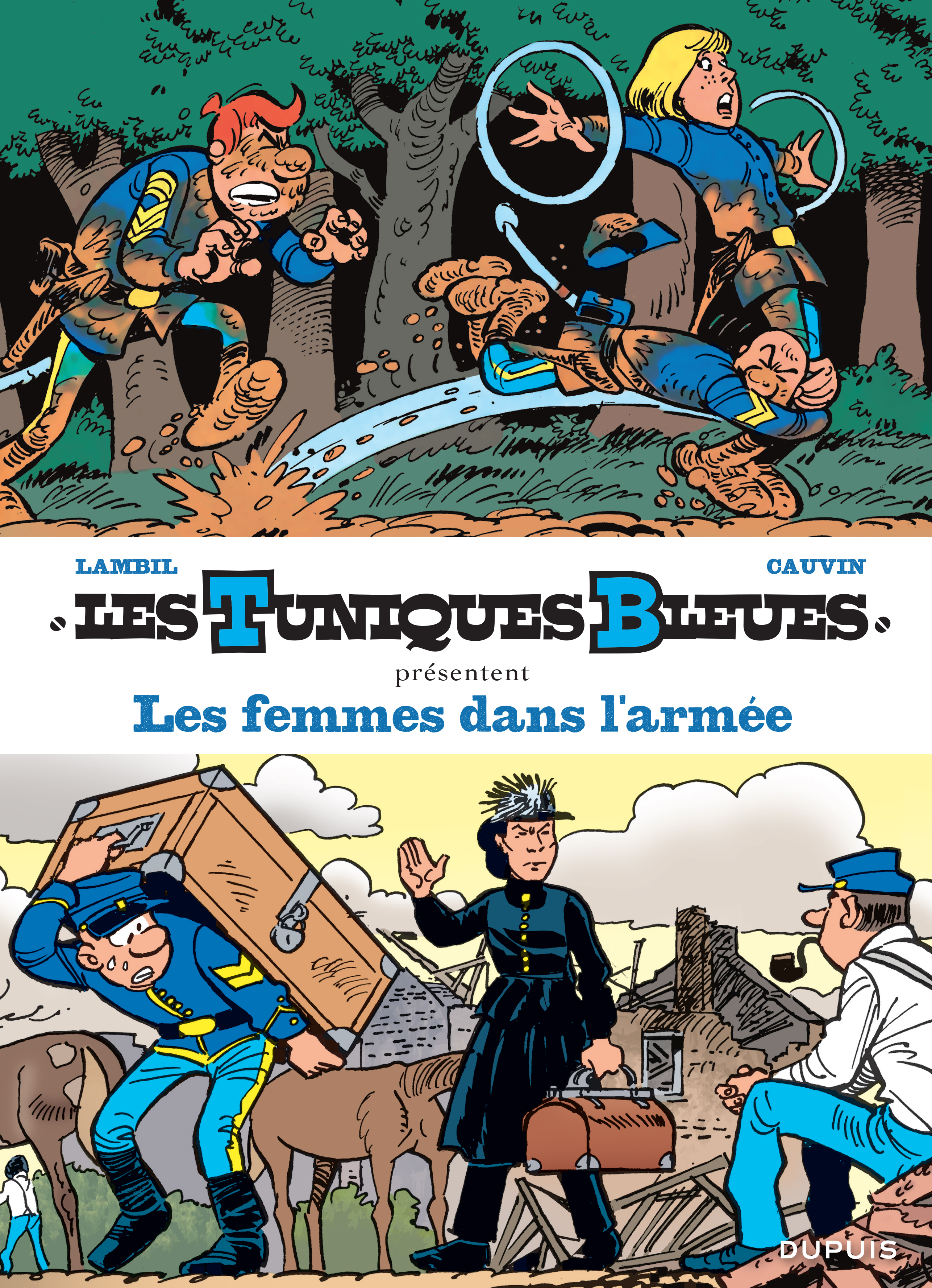 Les Tuniques Bleues présentent – Tome 9 – Les femmes dans l'armée - couv