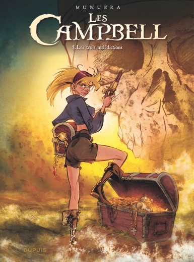 Couverture : Les Campbell, tome 5 : Les trois malédictions