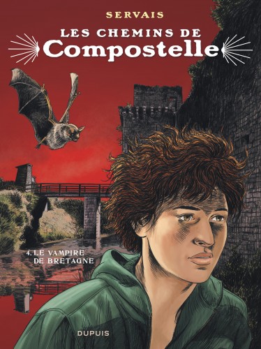 Les chemins de Compostelle – Tome 4 – Le vampire de Bretagne - couv