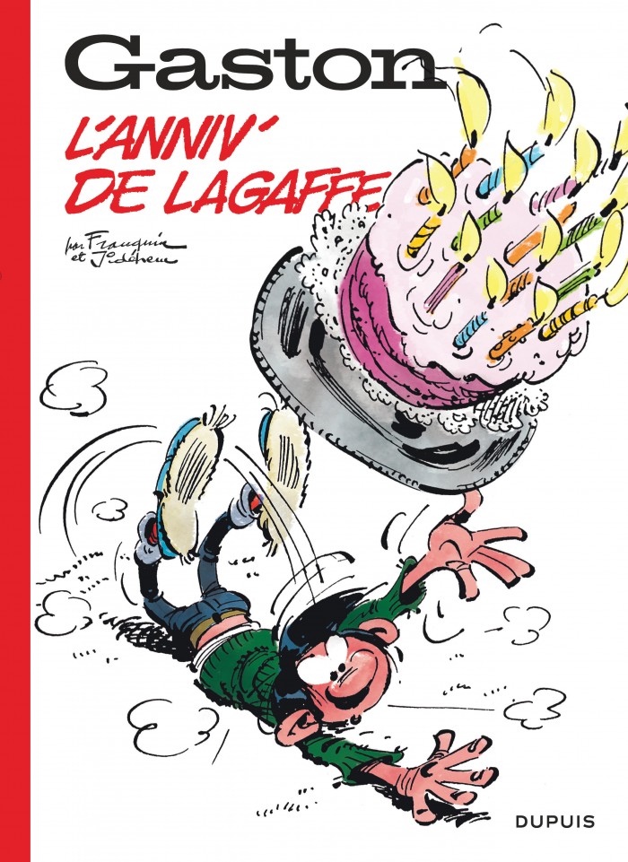 L Anniv De Lagaffe De La Serie De Gaston Hors Serie 60 Ans De Franquin Jidehem Editions Dupuis