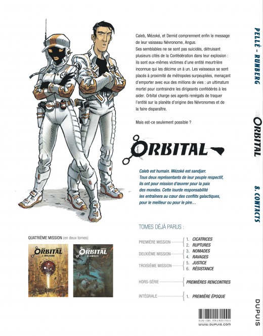 Orbital – Tome 8 – Contacts - 4eme