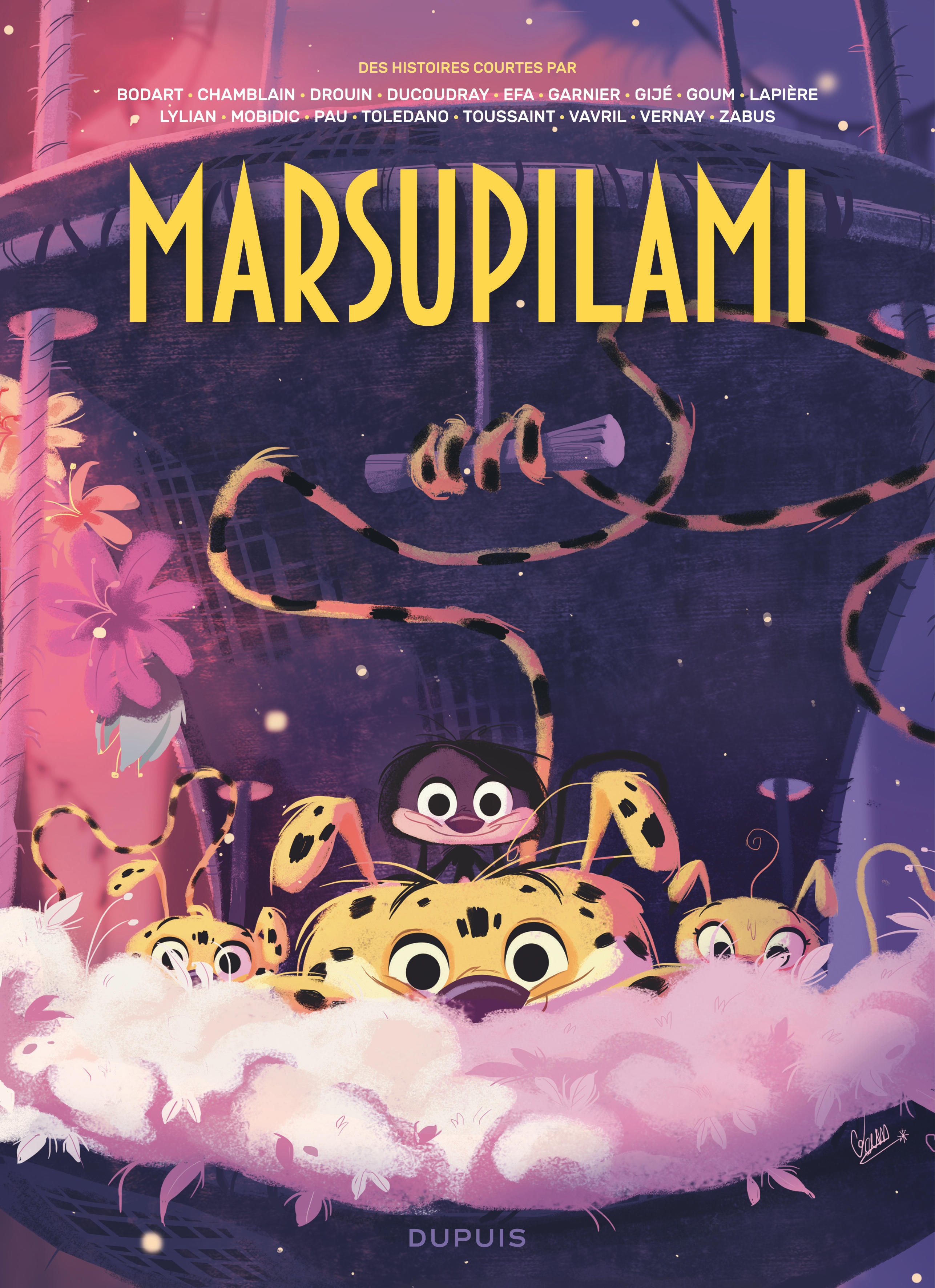 Des histoires courtes du Marsupilami par... 2/2 - couv