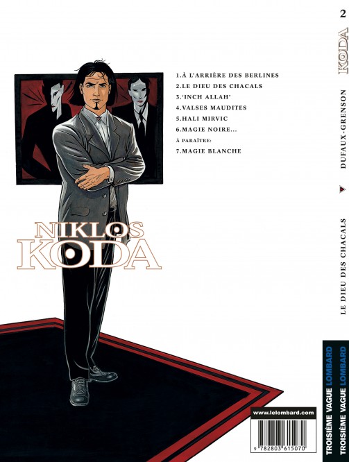 Niklos Koda – Tome 2 – Le Dieu des chacals - 4eme