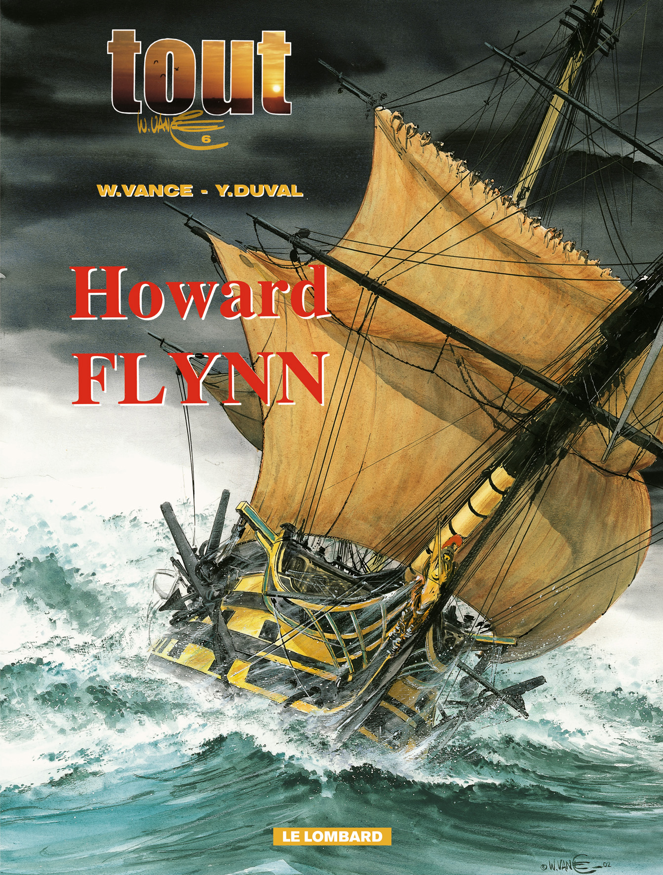 Tout Vance – Tome 6 – Howard Flynn - couv