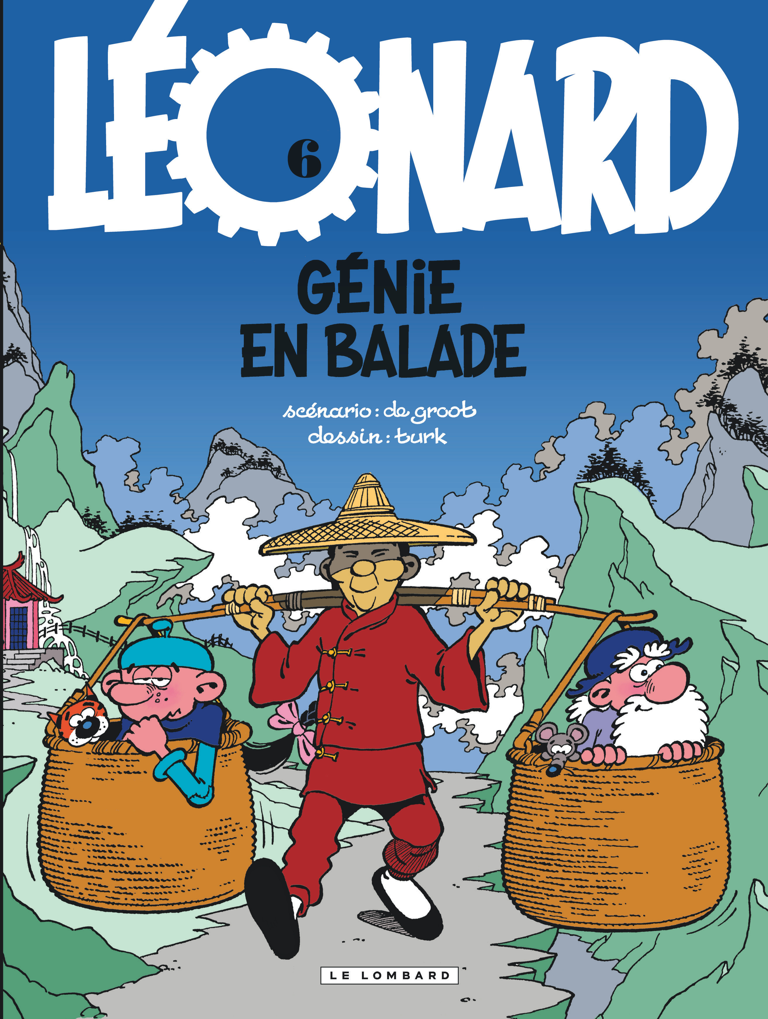 Léonard – Tome 6 – Génie en balade - couv