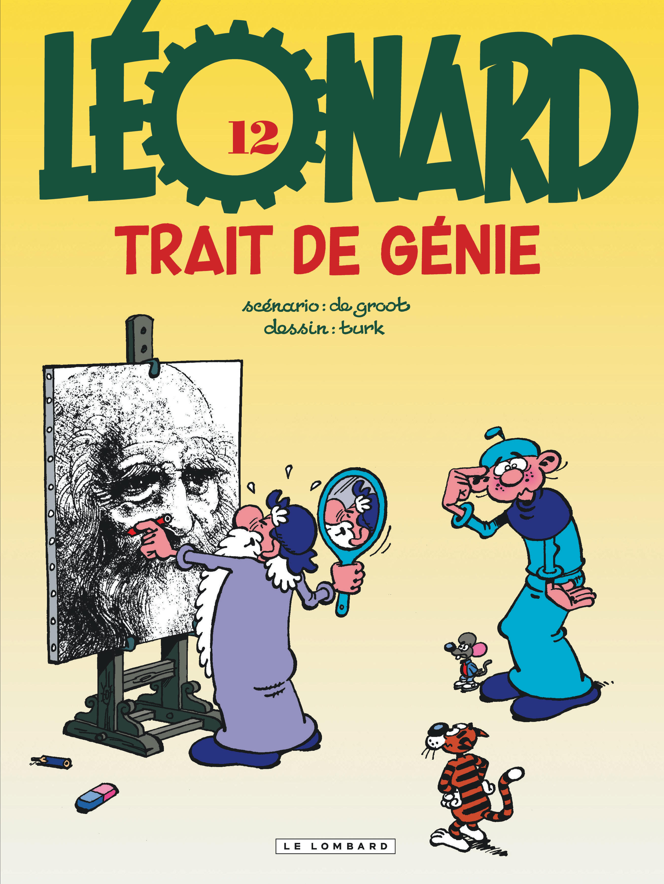 Léonard – Tome 12 – Trait de génie - couv