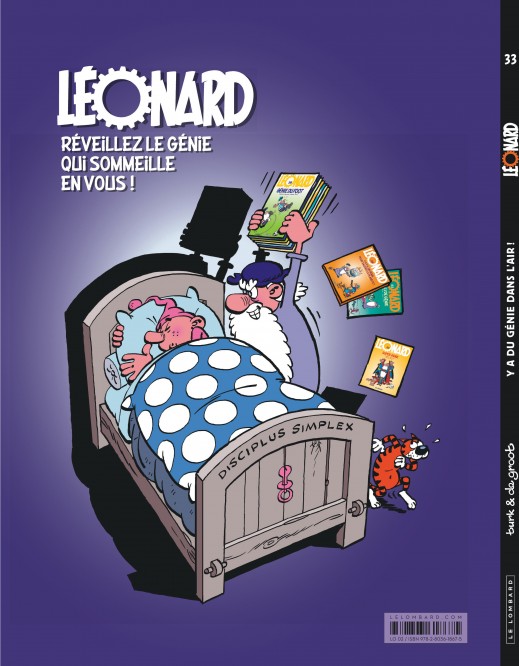 Léonard – Tome 33 – Y a du génie dans l'air ! - 4eme