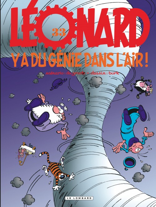 Léonard – Tome 33 – Y a du génie dans l'air ! - couv