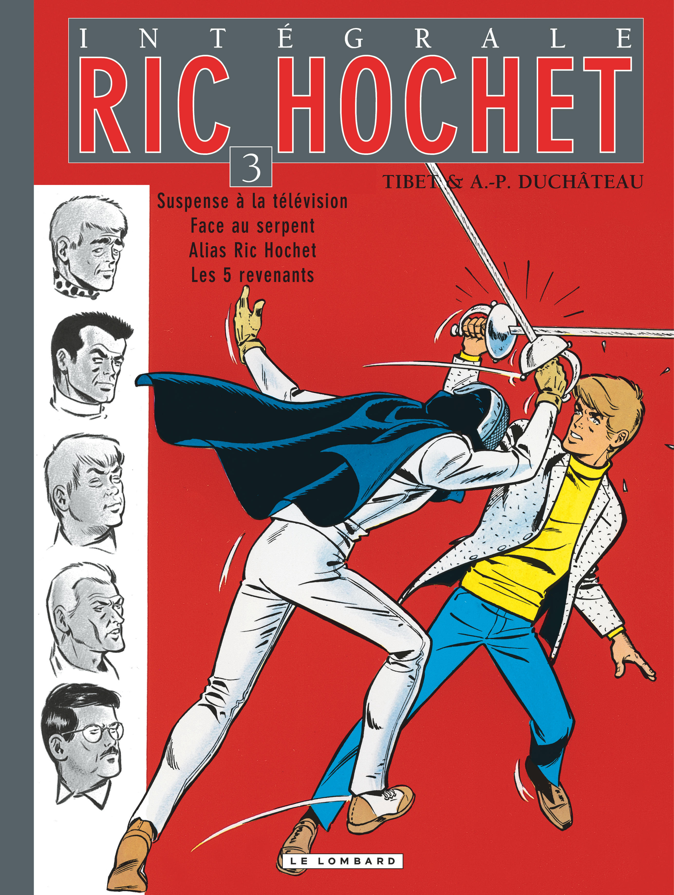 Intégrale Ric Hochet 3 - couv