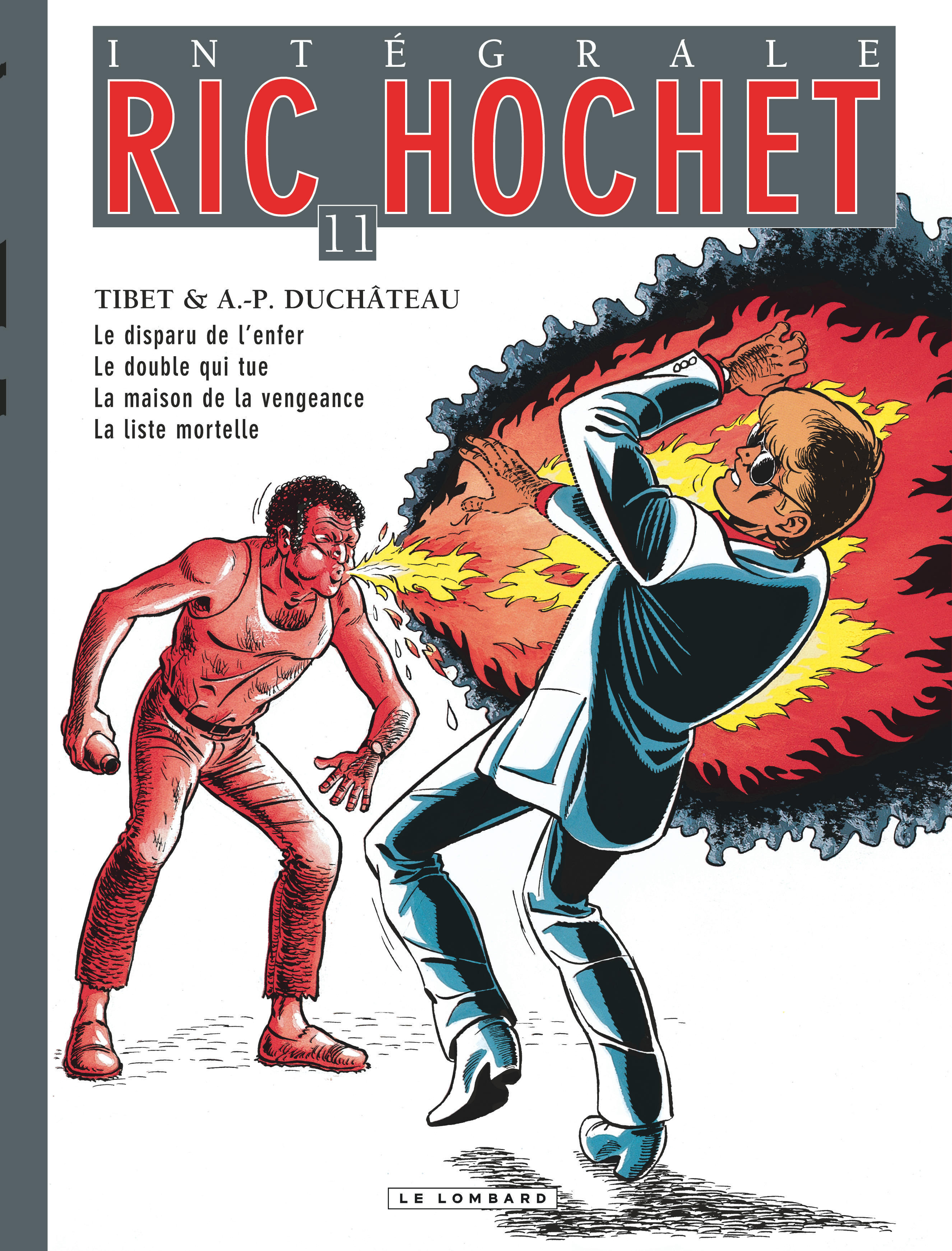 Intégrale Ric Hochet – Tome 11 - couv