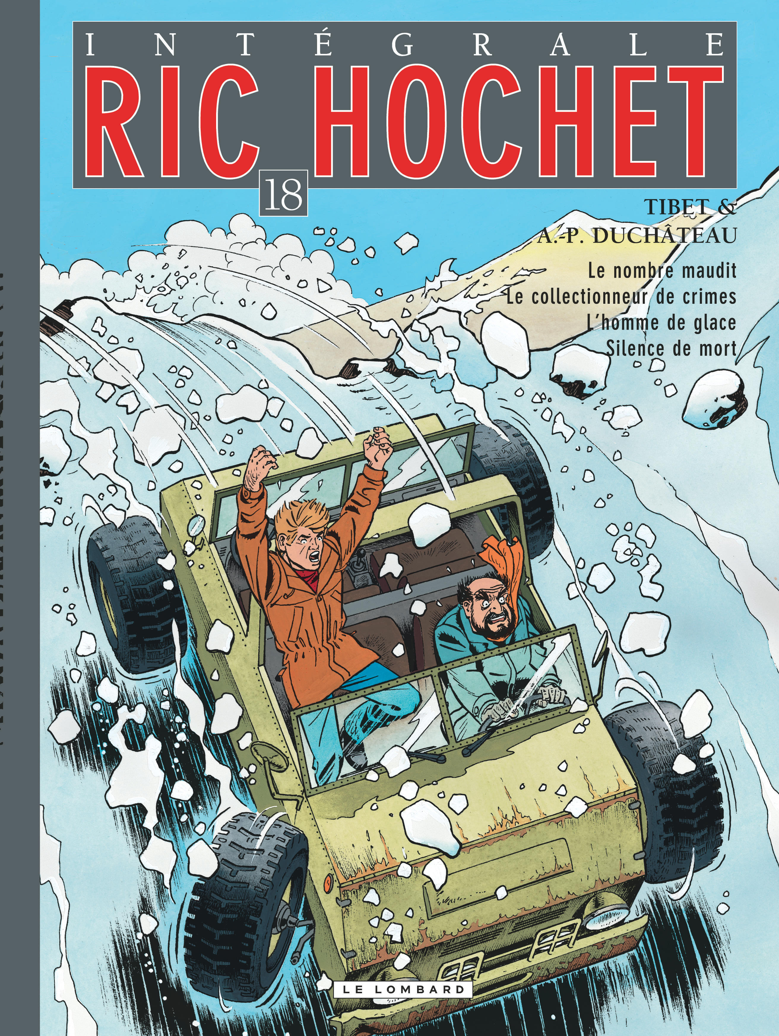 Intégrale Ric Hochet – Tome 18 - couv