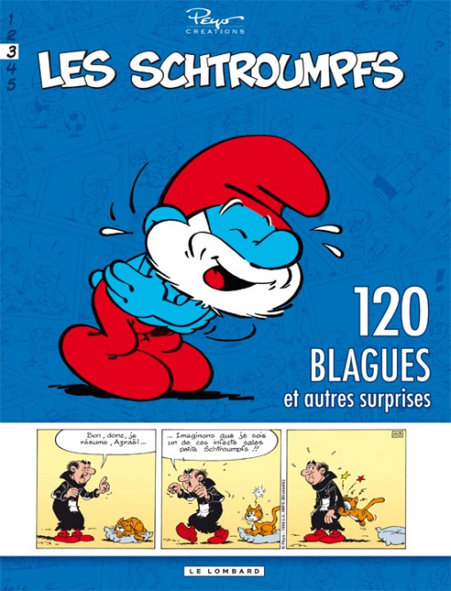 Schtroumpfs (120 Blagues) – Tome 3 – 120 blagues et autres surprises T3 - couv