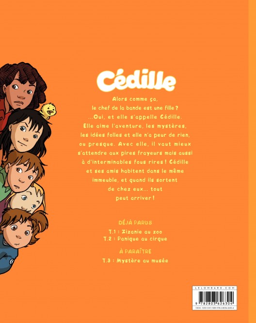 Cédille – Tome 1 – Zizanie au zoo - 4eme