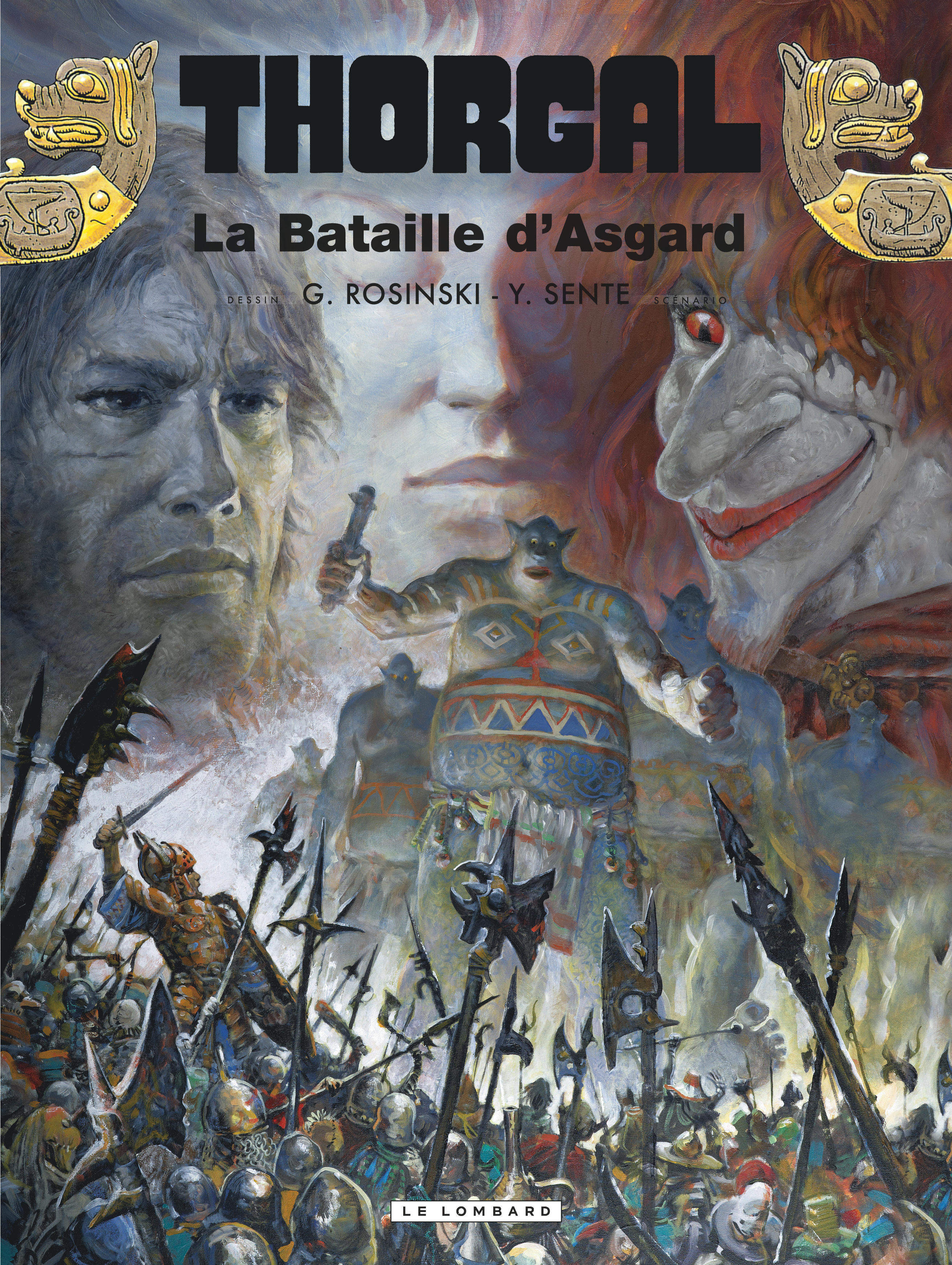 Thorgal – Tome 32 – La Bataille d'Asgard - couv
