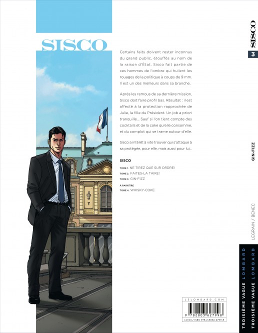 Sisco – Tome 3 – Gin-Fizz - 4eme