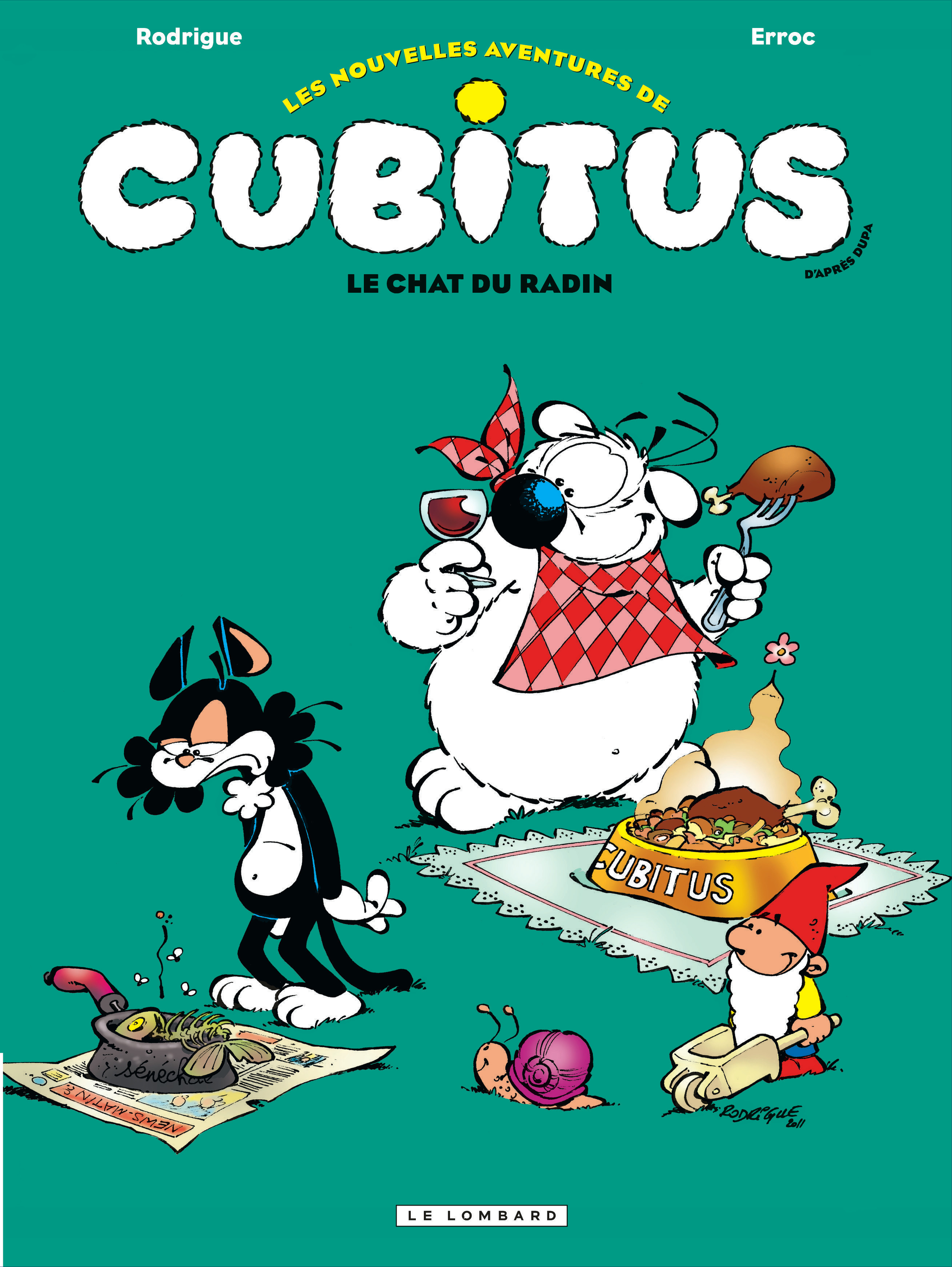 Les Nouvelles aventures de Cubitus – Tome 7 – Le Chat du radin - couv