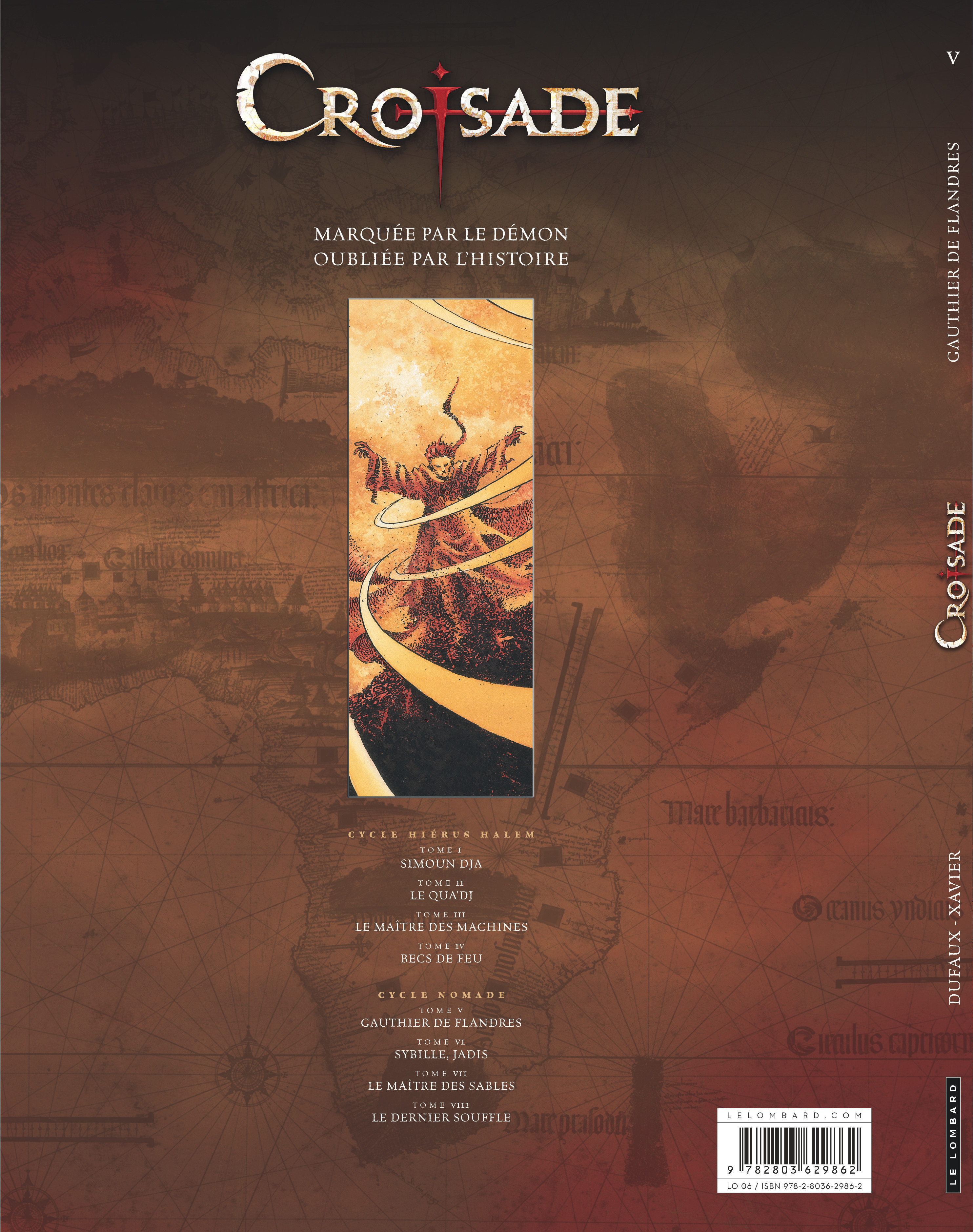 Croisade – Tome 5 – Gauthier de Flandres (réédition) - 4eme