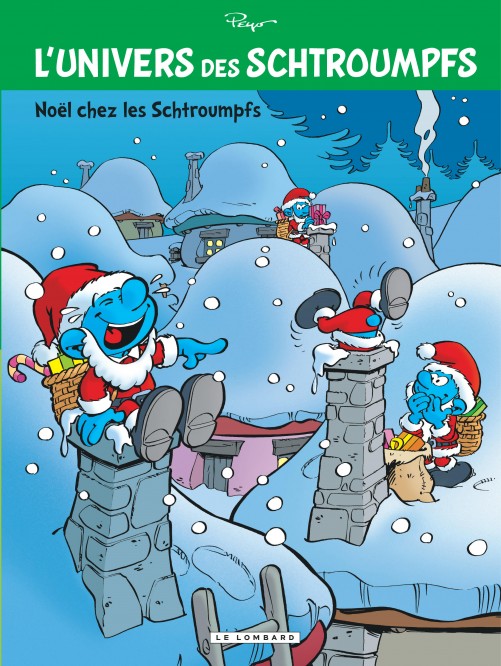 L'Univers des Schtroumpfs – Tome 2 – Noël chez les Schtroumpfs - couv