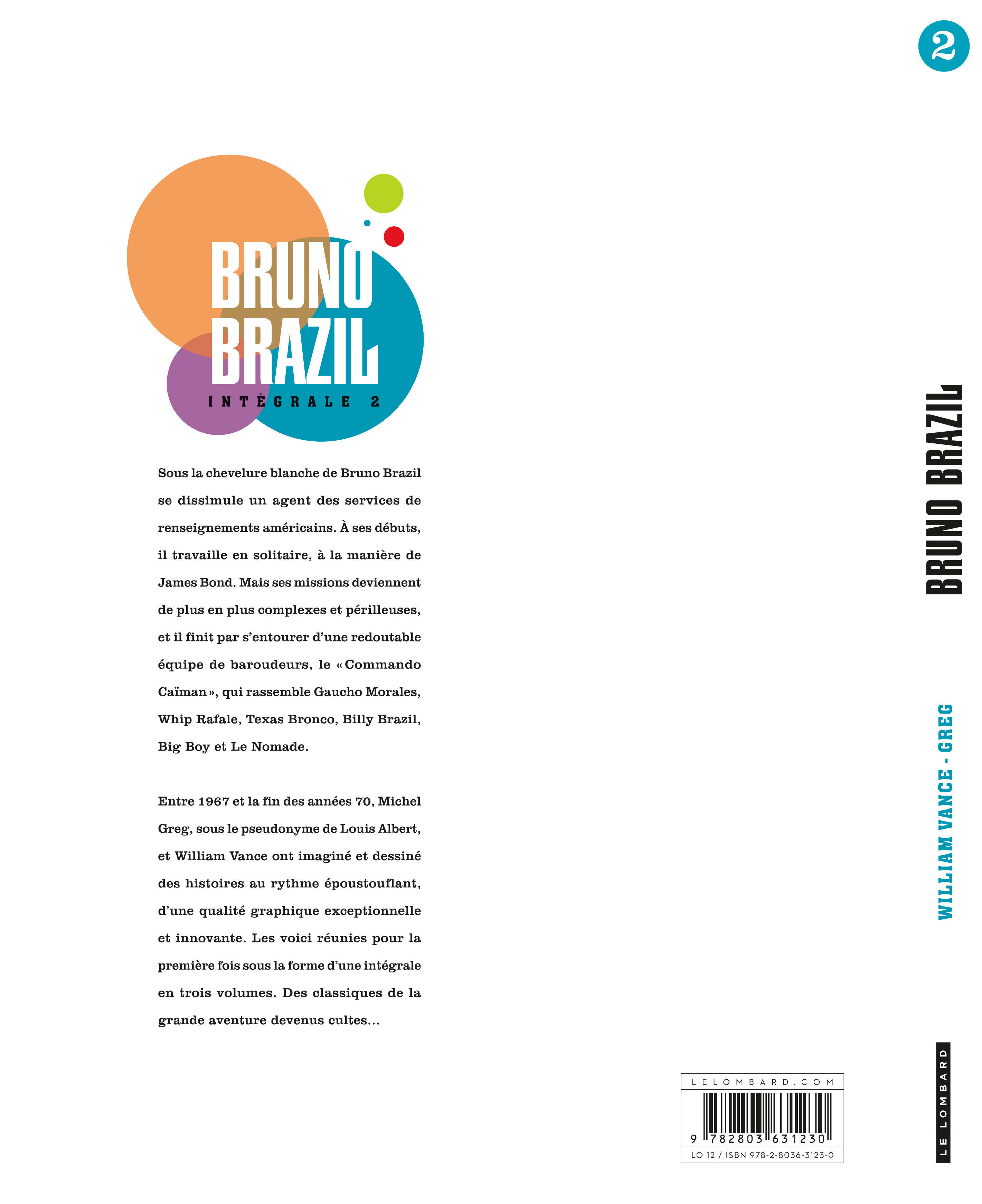 Intégrale Bruno Brazil – Tome 2 - 4eme
