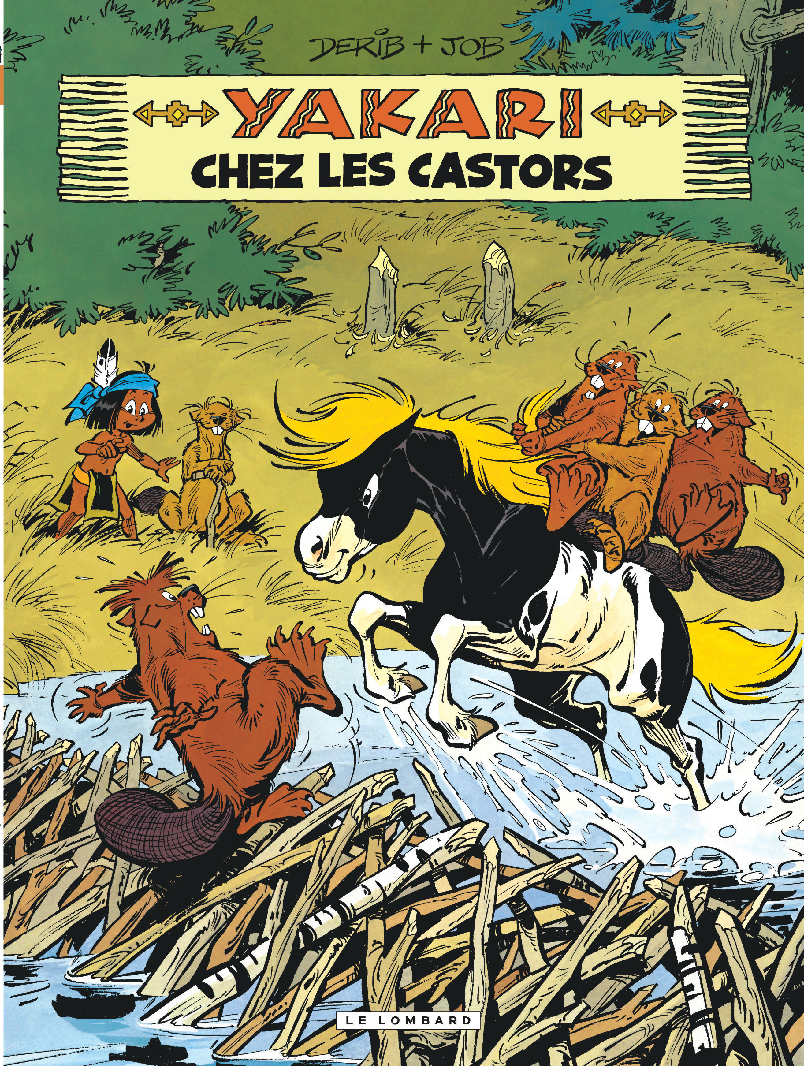 Yakari chez les castors - couv