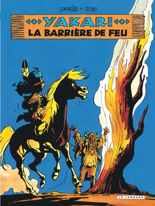 Yakari – Tome 19 – La Barrière de feu - couv