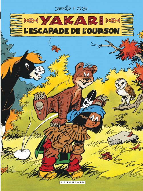 Yakari – Tome 35 – L'Escapade de l'ourson - couv