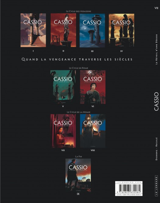 Cassio – Tome 7 – Le Réveil d'une déesse - 4eme