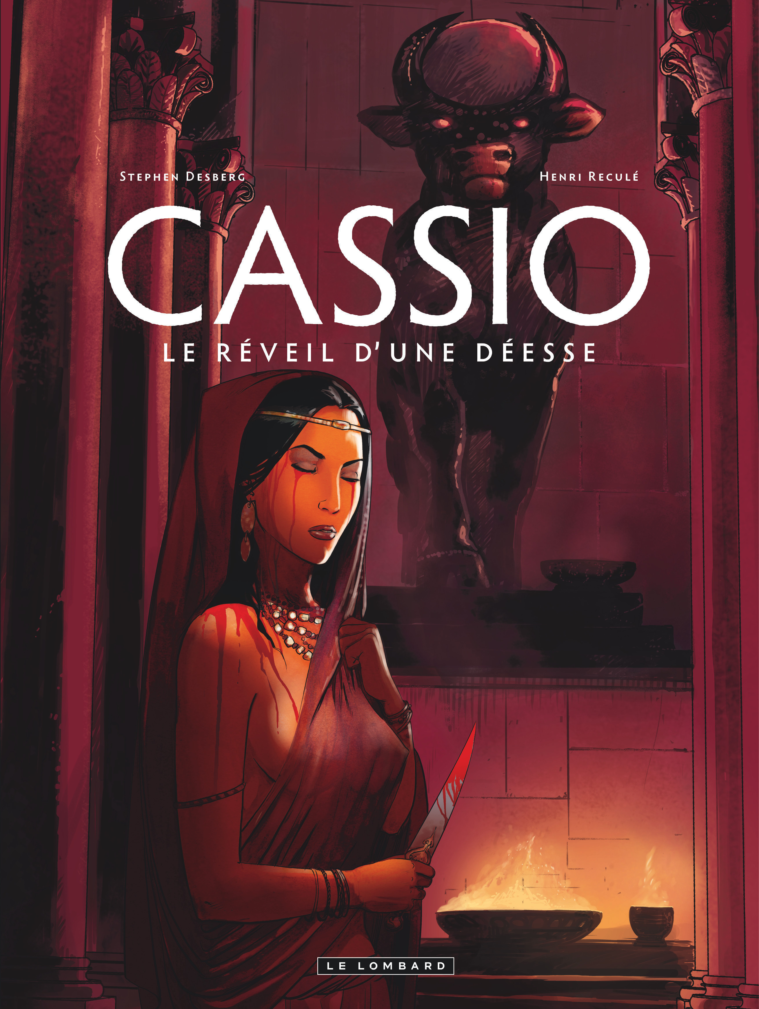 Cassio – Tome 7 – Le Réveil d'une déesse - couv