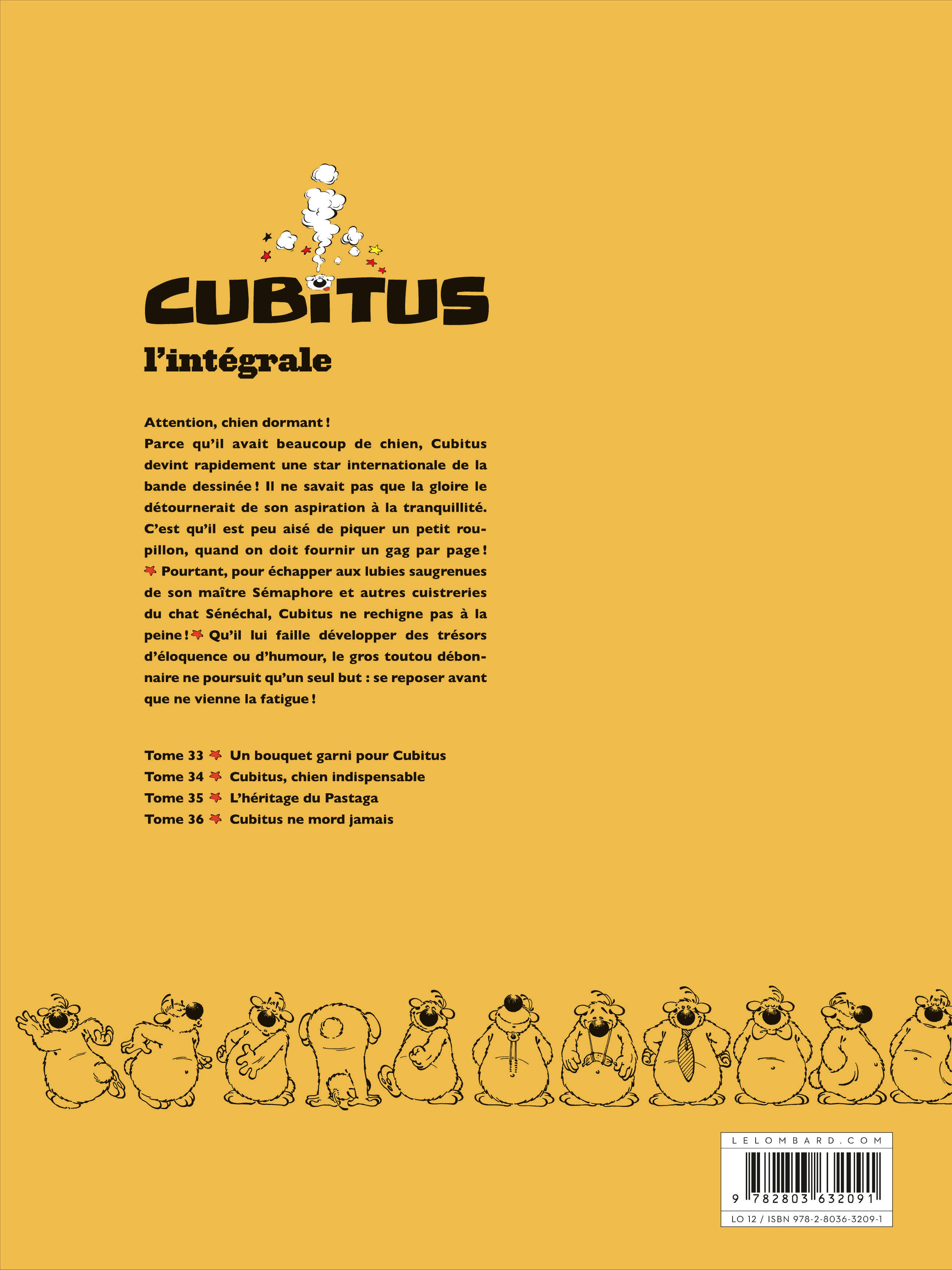 Intégrale Cubitus 9 - 4eme