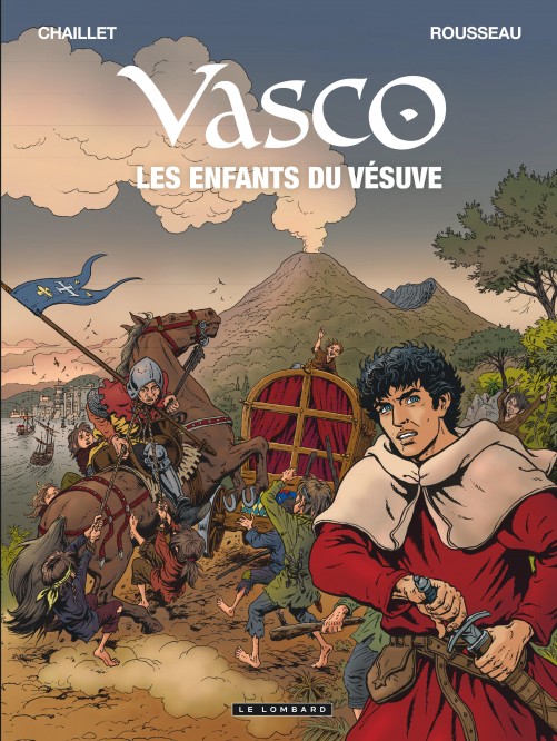 Vasco – Tome 25 – Les Enfants du Vésuve - couv