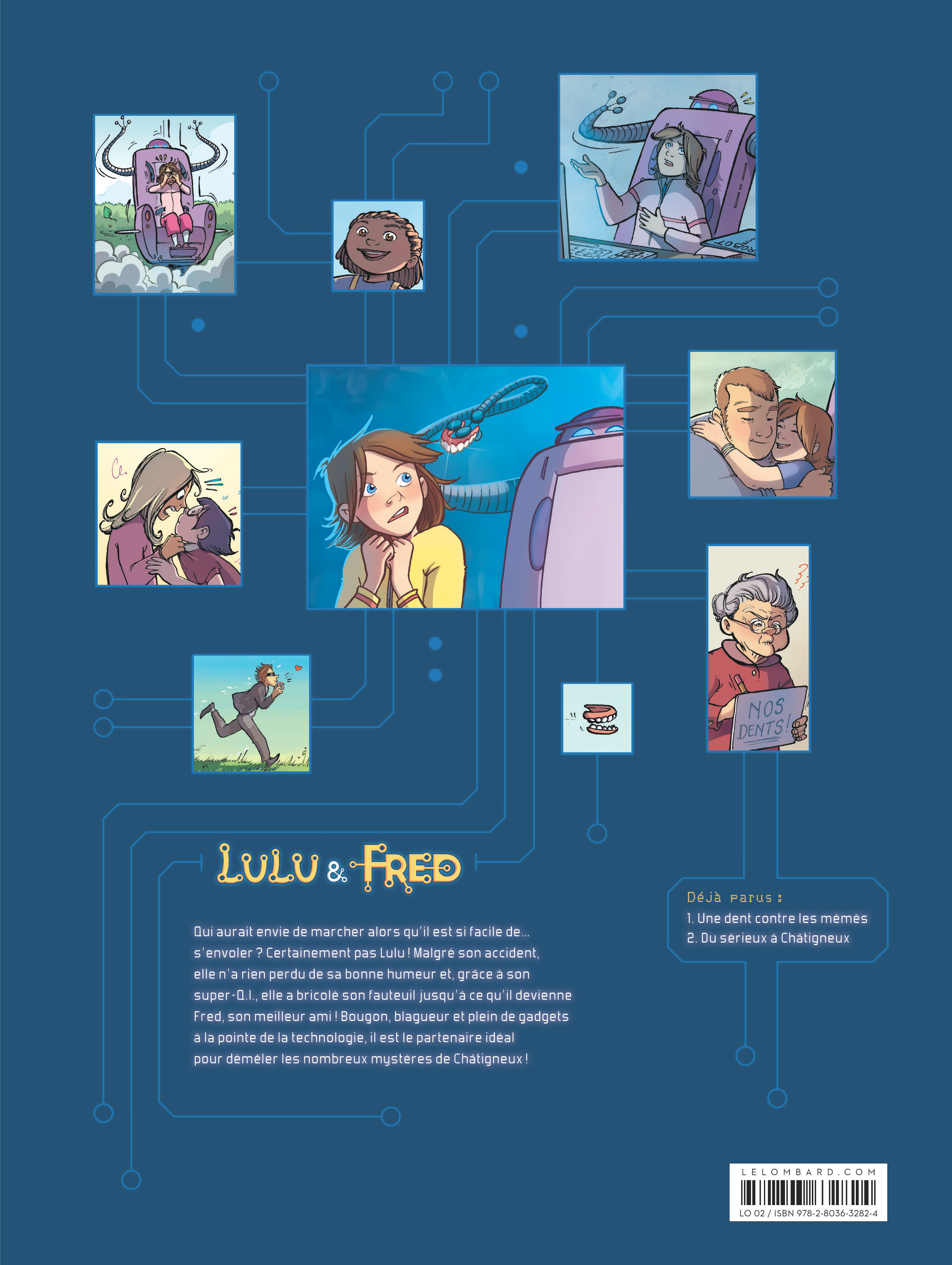 Lulu et Fred – Tome 1 – Une dent contre les mémés - 4eme