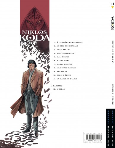 Niklos Koda – Tome 11 – La Danse du diable - 4eme