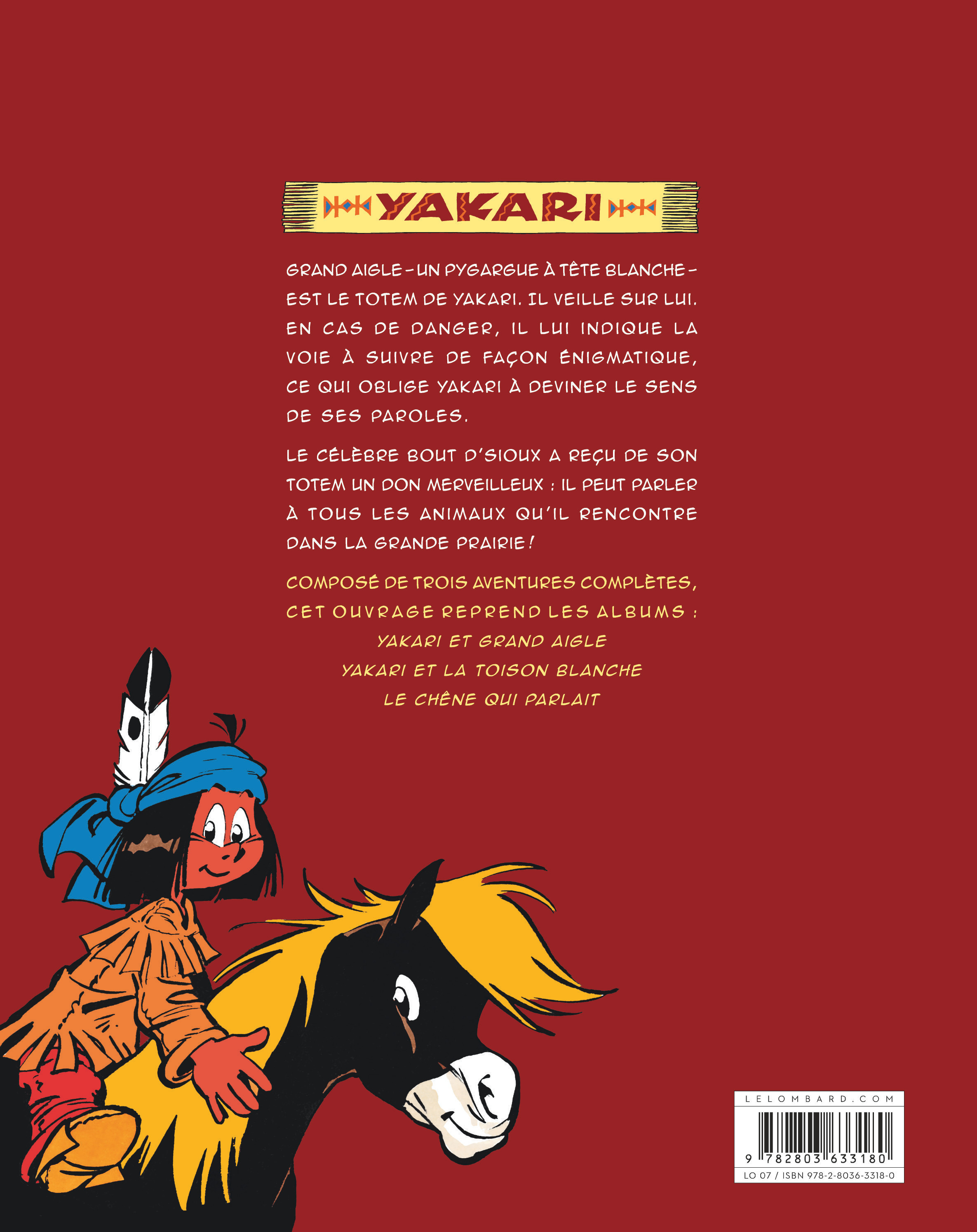 Yakari sous l'aile de Grand Aigle - 4eme