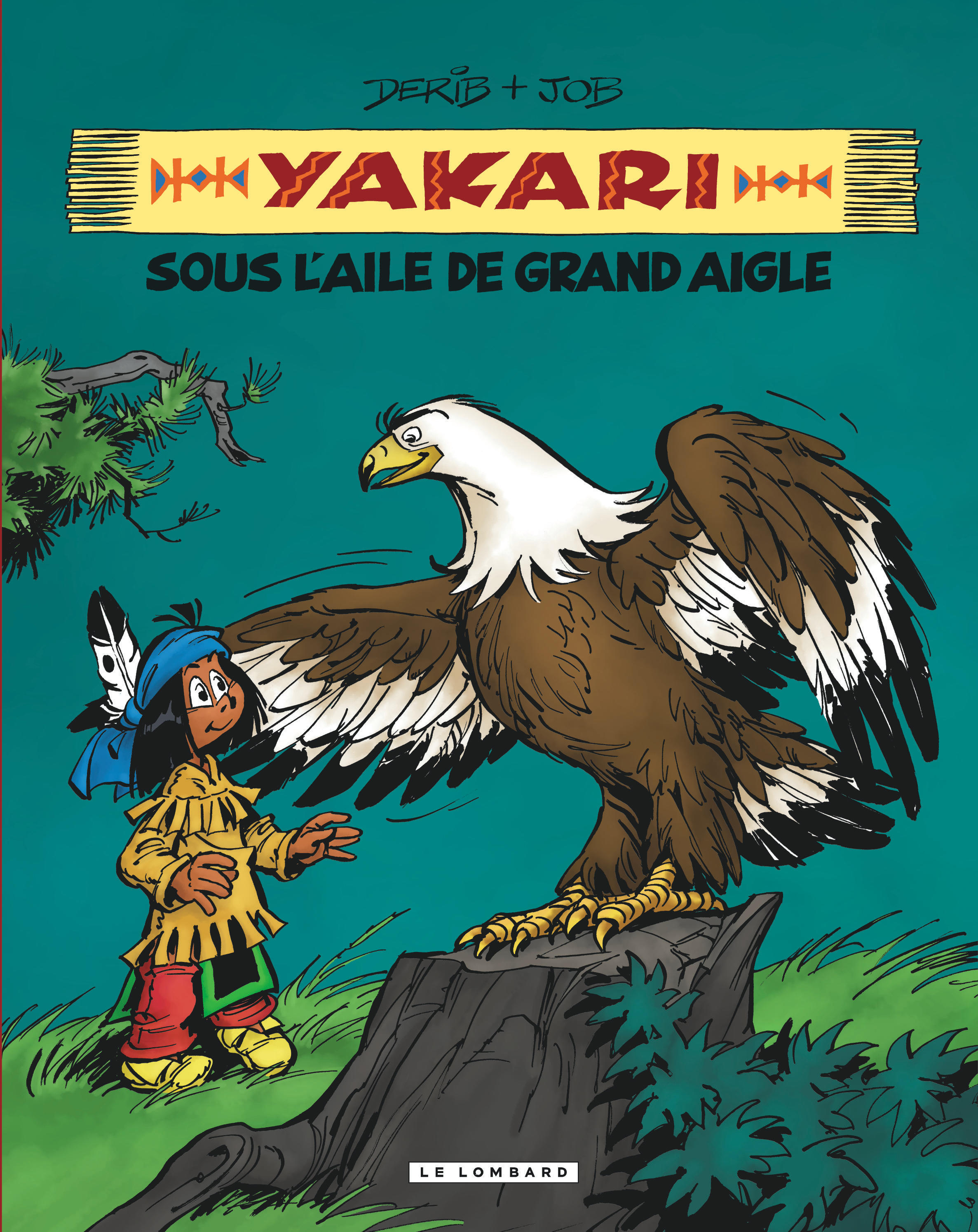 Yakari sous l'aile de Grand Aigle - couv