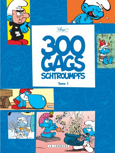 300 gags Schtroumpfs – Tome 1 - couv