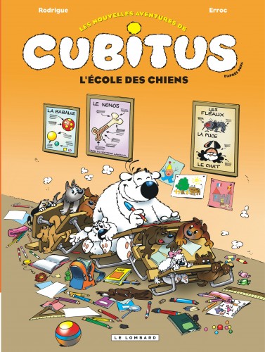 Les Nouvelles aventures de Cubitus – Tome 9 – L'École des chiens - couv