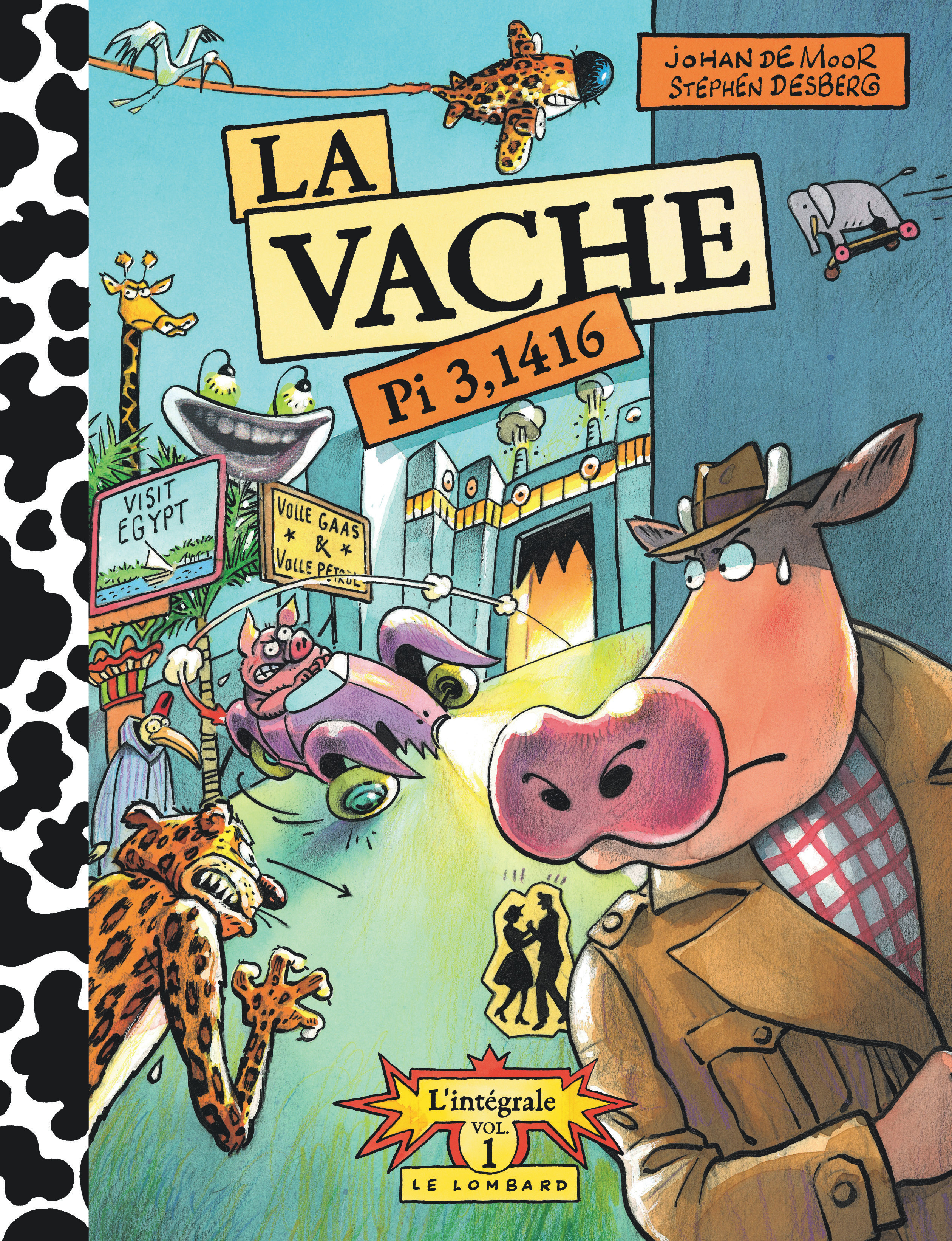 Intégrale La Vache 1 - couv