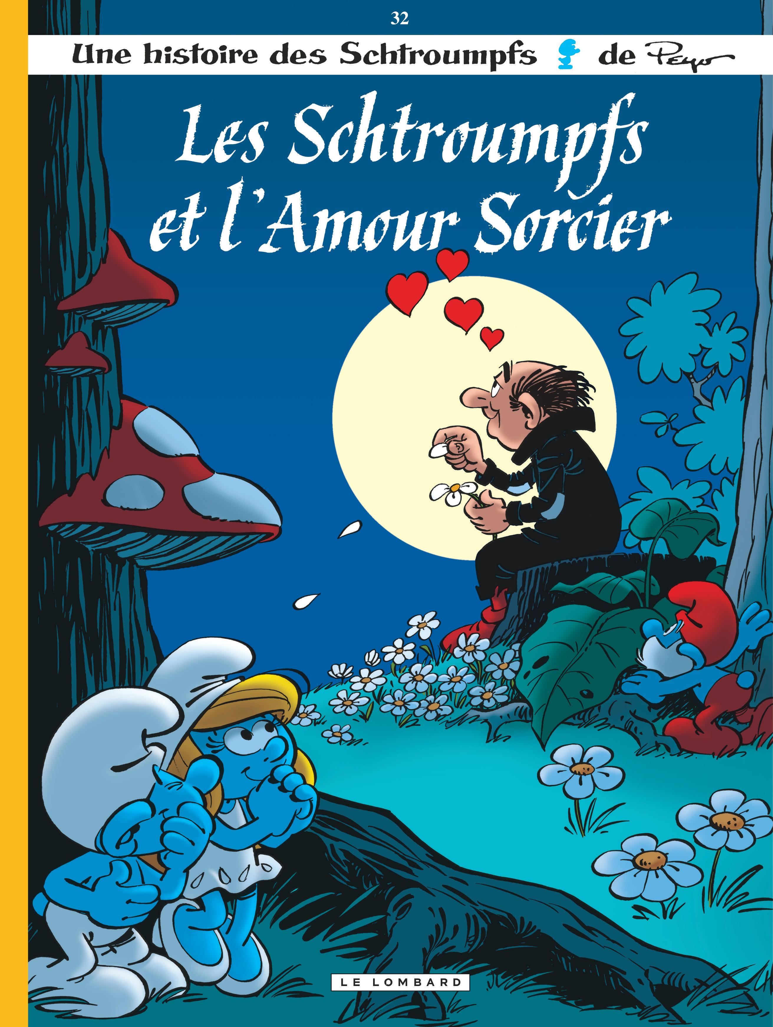 Les Schtroumpfs et l'amour sorcier - couv