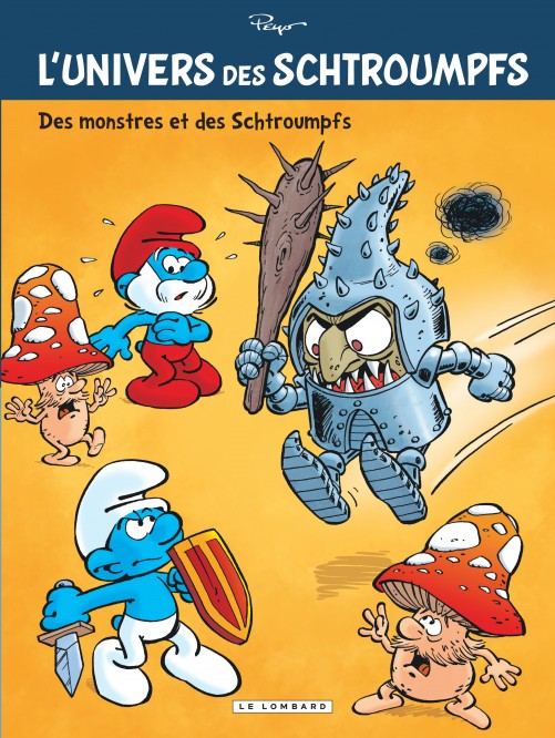 L'Univers des Schtroumpfs – Tome 4 – Des Monstres et des Schtroumpfs - couv