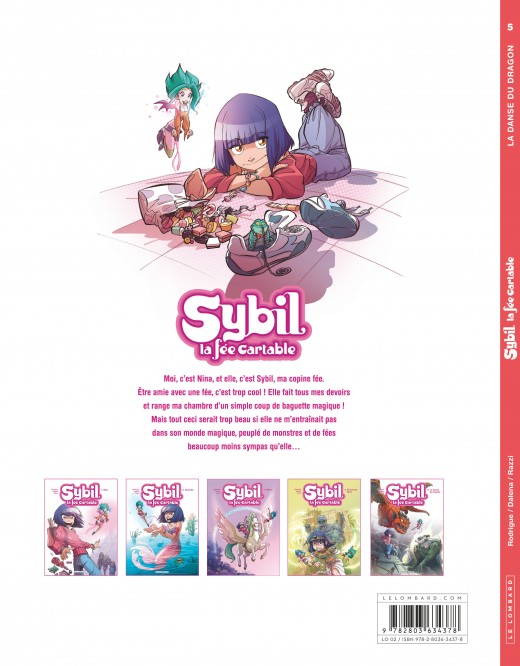 Sybil, la fée cartable – Tome 5 – La Danse du dragon - 4eme