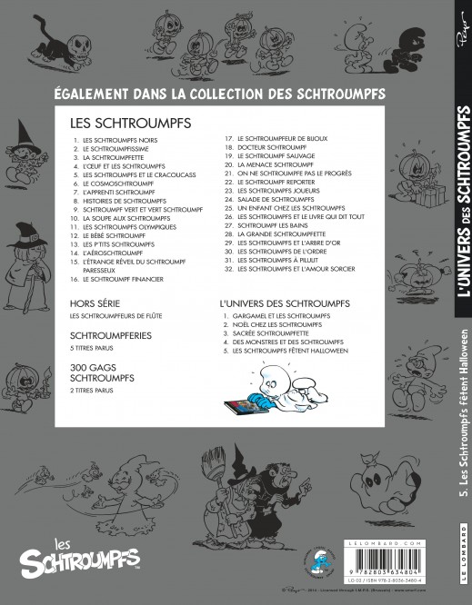 L'Univers des Schtroumpfs – Tome 5 – Les Schtroumpfs fêtent Halloween - 4eme